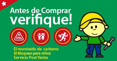 cuidaos para comprar un chimenea